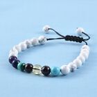 Mehrfarbig Edelsteine Flexibel Armband 26.75 cm ca. 21.15 ct image number 1