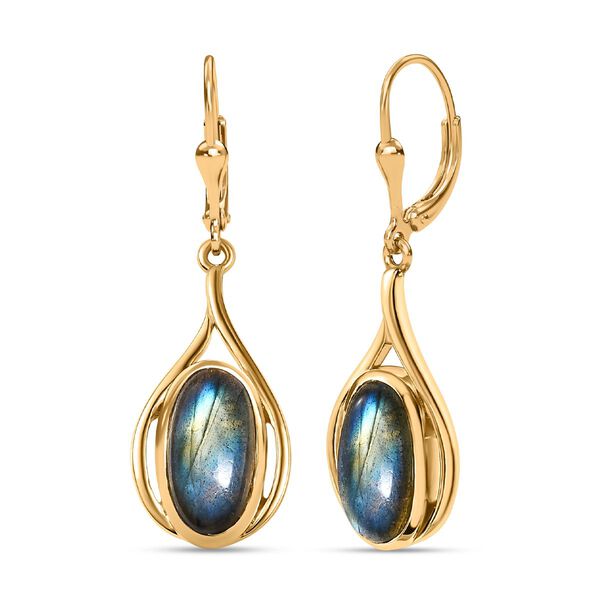 AAA Labradorit Ohrringe - 7,69 ct.