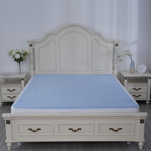 SERENITY NIGHT - Smartkool Jersey Matratzenschoner mit K&uuml;hlgel, antibakteriell, wasserdicht  160x200 cm