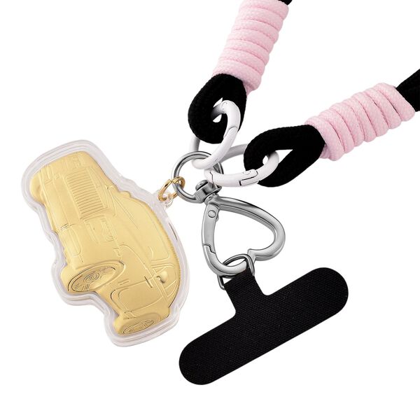 999 Gold Luxusauto Schlusselanh&auml;nger 10mg image number 3