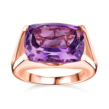 AAA Rose De France Amethyst Ring - 6,55 ct.