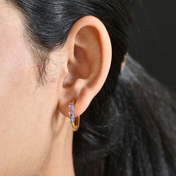 D'Joy AA Tansanit Ohrringe - 1,07 ct.