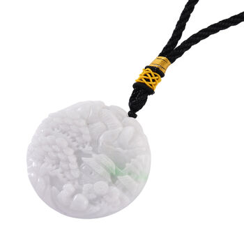 Vier-Drachen-H&auml;ngedekor aus Myanmar Jadeit Typ A, naturbelassene Schnitzarbeit, ca. 5 cm