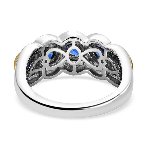 Zweifarbiger Kyanit-Ring - 1,12 ct. image number 6