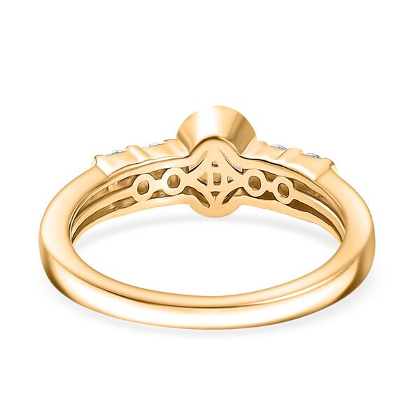 D'Joy AA nat&uuml;rlicher, goldener Tansanit und Zirkon Ring - 0,79 ct. image number 6