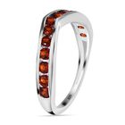 Roter Granat Ring, 925 Silber (Größe 16.00) ca. 0.75 ct image number 4