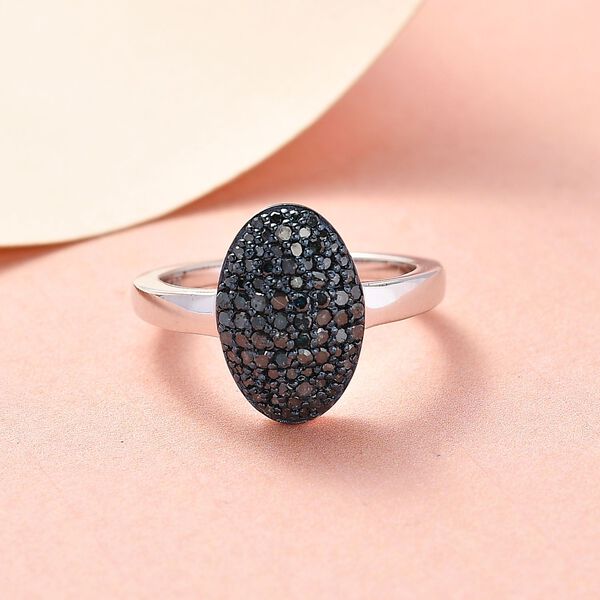 Blauer Diamant-Ring - 0,50 ct. image number 2