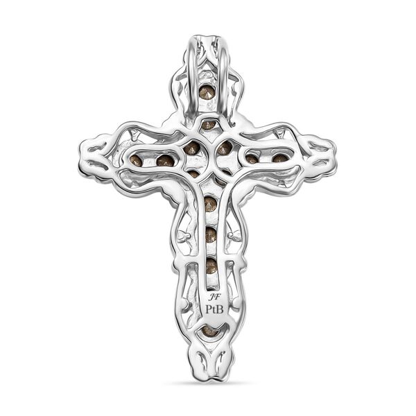 J Francis gefertigt mit SWAROVSKI- Denim Blau Swarovski Kristall Anhänger image number 5