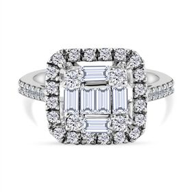 Moissanit Ring - 1,27 ct.
