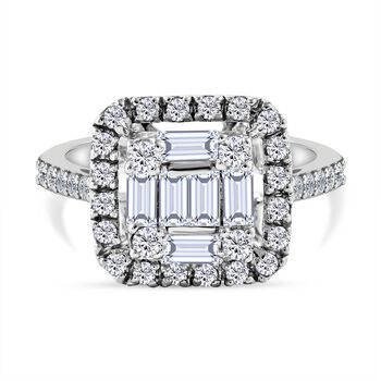 Moissanit Ring - 1,27 ct.