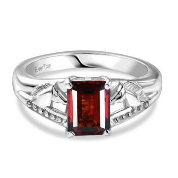 EverTrue roter Granat Ring - 1,90 ct.