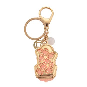 3er-Set Mehrfarbige Kristall-, Harz- und Emaille-Schl&uuml;sselanh&auml;nger