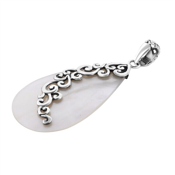 Royal Bali - Perlmutt Anh&auml;nger 925 Silber image number 4