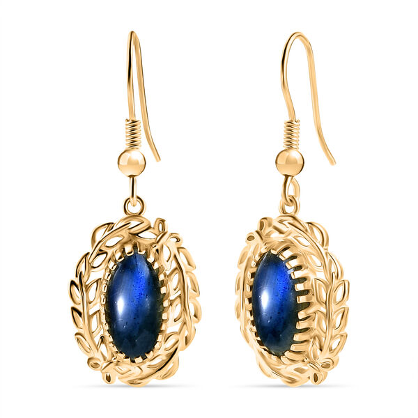 EVER TRUE AAA Labradorit Ohrringe Nickelfreies Messing ca. 4,68 ct.