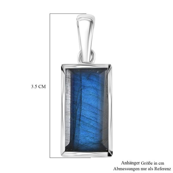 AAA Labradorit Anh&auml;nger - 12,46 ct. image number 7