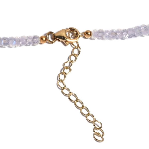 AA Regenbogen Mondstein Halskette, 45 cm - 85 ct. image number 4