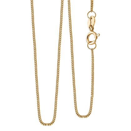 ILIANA Kandarekette, 750 Gold Halskette, ca. 50 cm ca. 0,83g