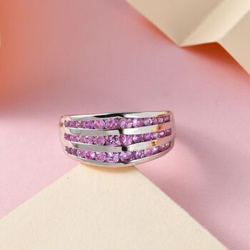 Premium Rosa Saphir Ring - 1,53 ct.