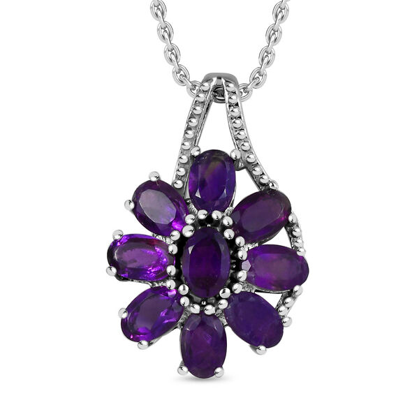Afrikanisches Amethyst-Schmuckset - 25,63 ct. image number 6