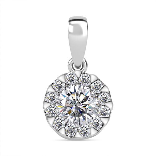 Moissanit Anhänger - 1,71 ct. image number 0