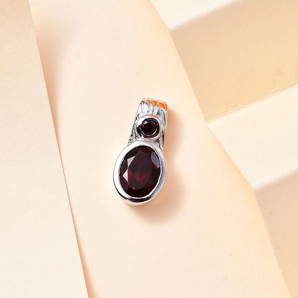 Roter Granat-Anhänger - 1,53 ct. image number 2