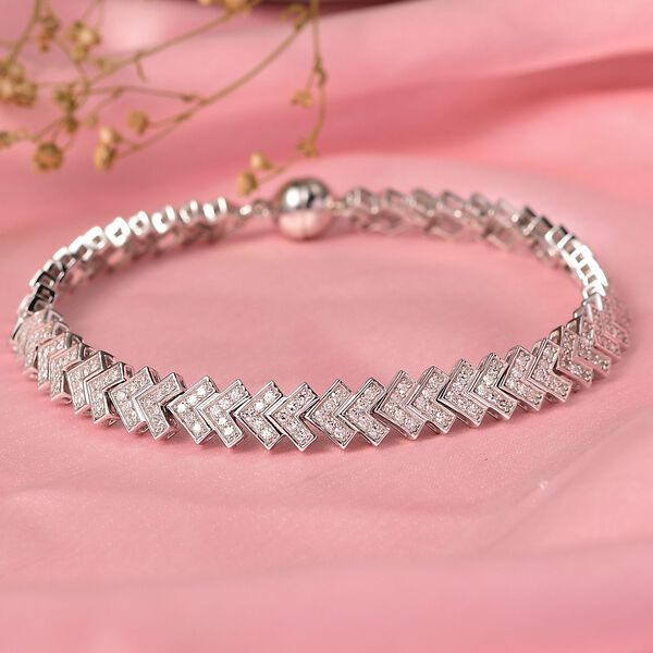 LUXURIANT SI-GH Labor Diamant 19cm Armband - 2,59 ct. image number 2