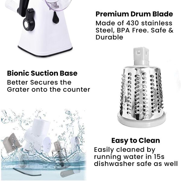 Obst- und Gem&uuml;seschneider, Wei&szlig; image number 5