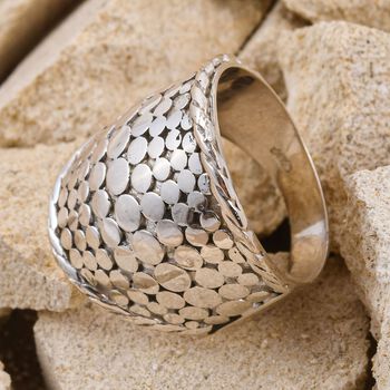 Royal Bali Kollektion - schlichter Ring in Silber