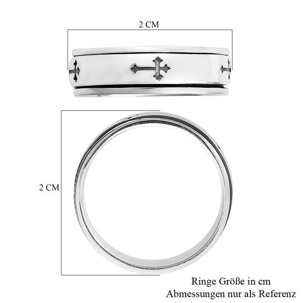 Kreuz Anti-Stress Spinning Ring image number 7
