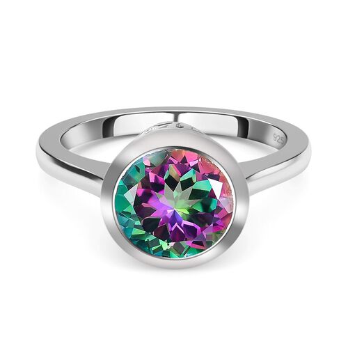 Nordlicht mystischer Topas-Ring - 4,39 ct. image number 0