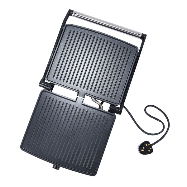 HOMESMART 180 Grad Grill mit Antihaftbeschichtung und Temperaturregelung, Schwarz image number 5