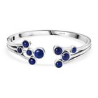 AAA Lapislazuli Armreif ca. 19 cm Edelstahl ca. 10,90 ct.