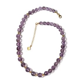 Rosa Amethyst Halskette, 45 cm - 250 ct.