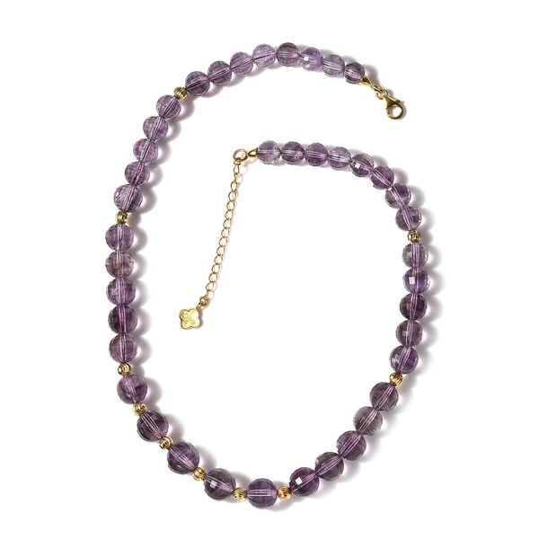 Rosa Amethyst Halskette, 45 cm - 250 ct. image number 0