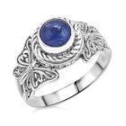 Royal Bali - Tansanit Ring 925 Silber (Größe 17.00) ca. 1.84 ct