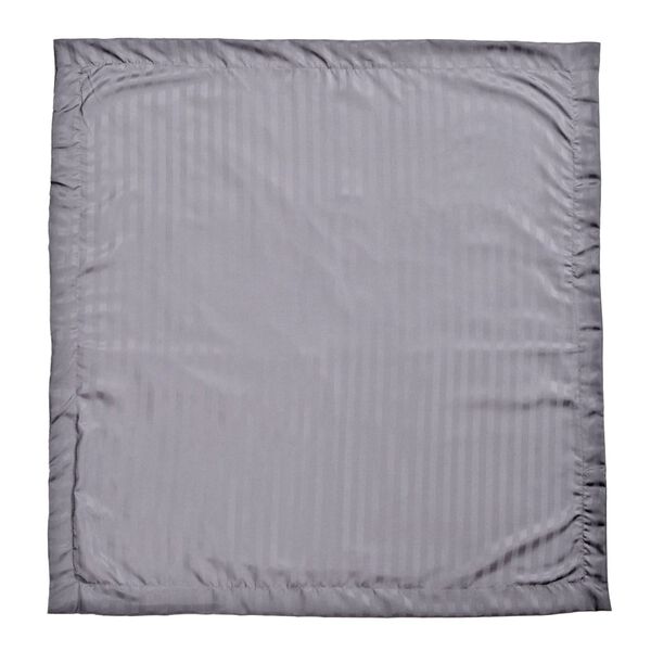 2-teiliges Bettwäsche-Set mit vertikalem Streifenmuster, 135x200 cm und 80x80 cm, Grau image number 6