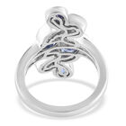 AAA Tansanit-Ring, 925 Silber platiniert  ca. 1,58 ct image number 5