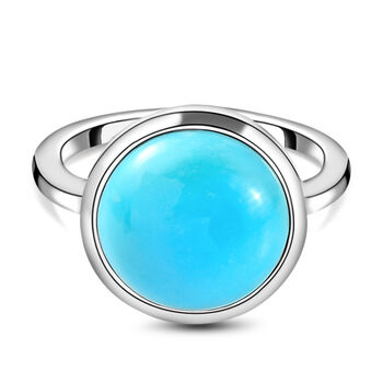 Amerikanischer, nat&uuml;rlicher Sleeping Beauty T&uuml;rkis-Ring - 4,97 ct.