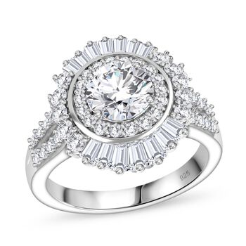 Moissanit Ring - 1,97 ct.