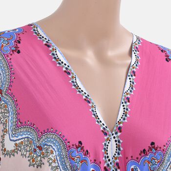 Luftiges Kleid, Einheitsgr&ouml;&szlig;e, pink