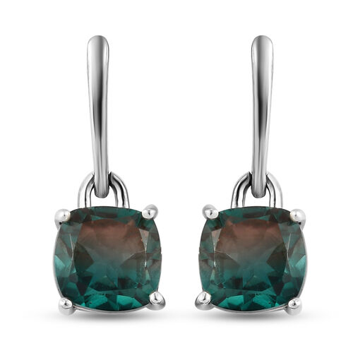 Aqua Terra Costa Quarz Solitär-Ohrhänger in Silber, 3,34 ct. image number 0