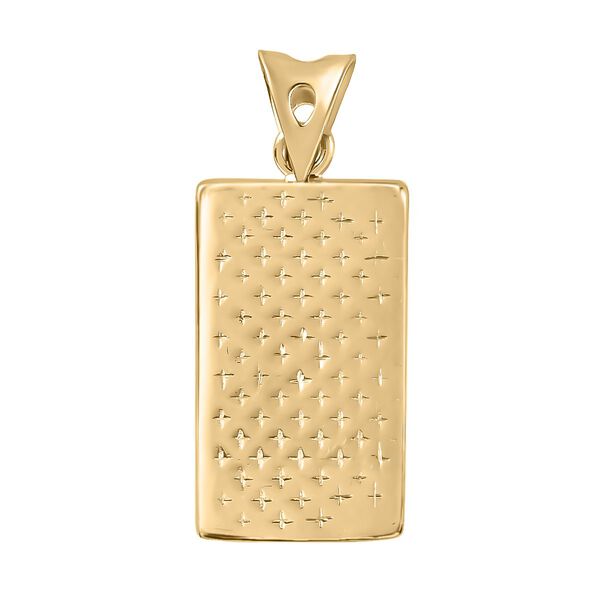 Goldbarren-Anhänger, 585 Gold, ca. 1,56g image number 5