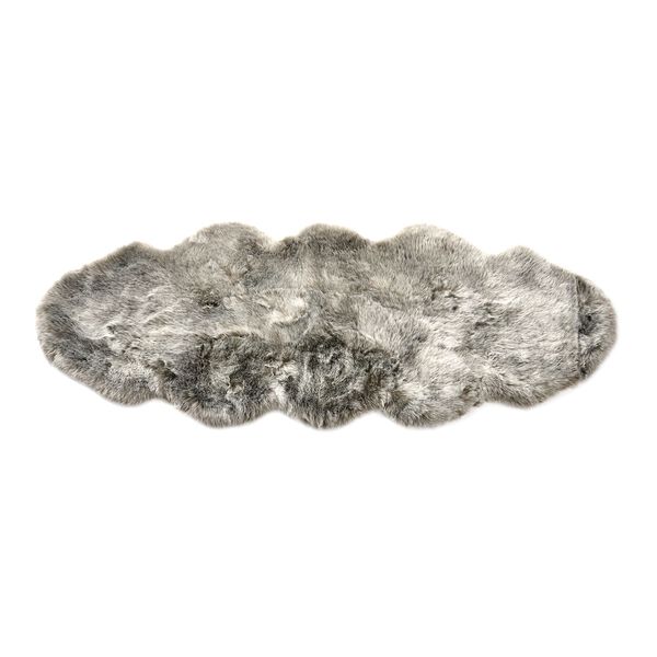 Luxury Edition: Wolkenweicher 2200 GSM Kunstfell Läufer 60x180 cm, Silber image number 2