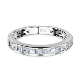 Moissanit Bandring - 0,54 ct.