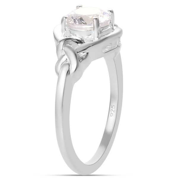 LUSTRO STELLA - feinster Zirkonia-Ring, 925 Silber  ca. 1,83 ct image number 5