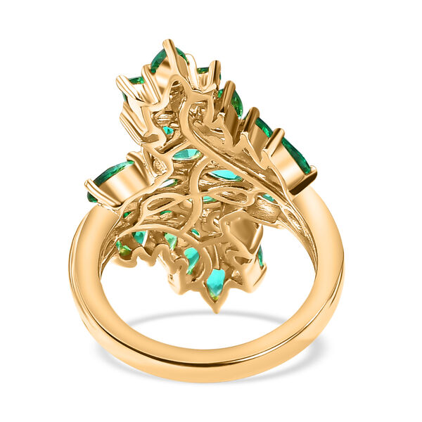 Labor Smaragd Ring - 3,62 ct. image number 6