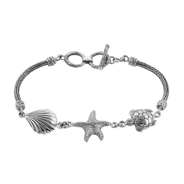 Royal Bali Kollektion - Armband, ca. 19 cm, 925 Silber ca. 13,02g