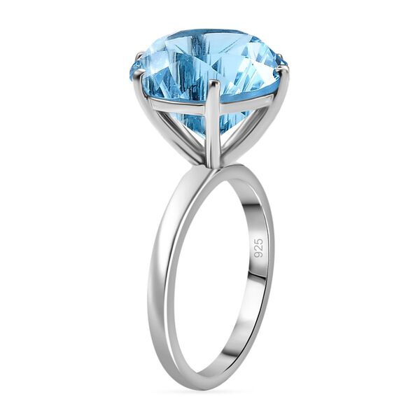 Himmelblauer Topas Ring - 11,87 ct. image number 4