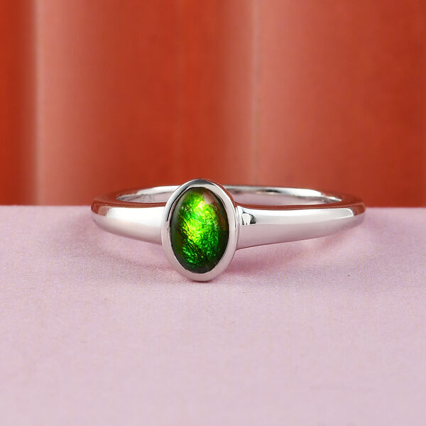 Ammolit Ring - 0,53 ct. image number 2