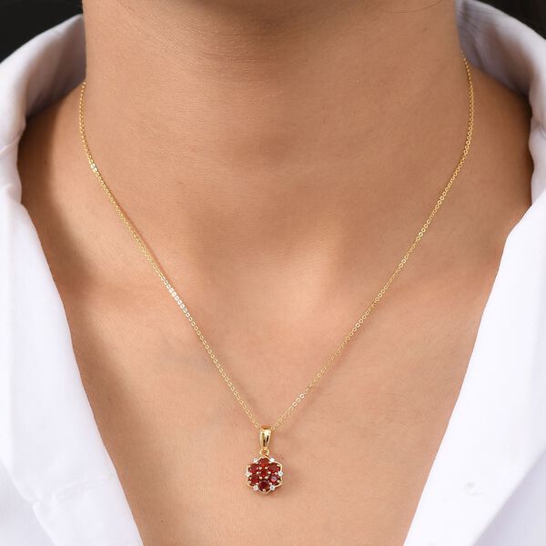 D'Joy AA mexikanischer Kirschfeuer-Opal und Moissanit Anh&auml;nger mit 50cm Kette - 0,47 ct. image number 3